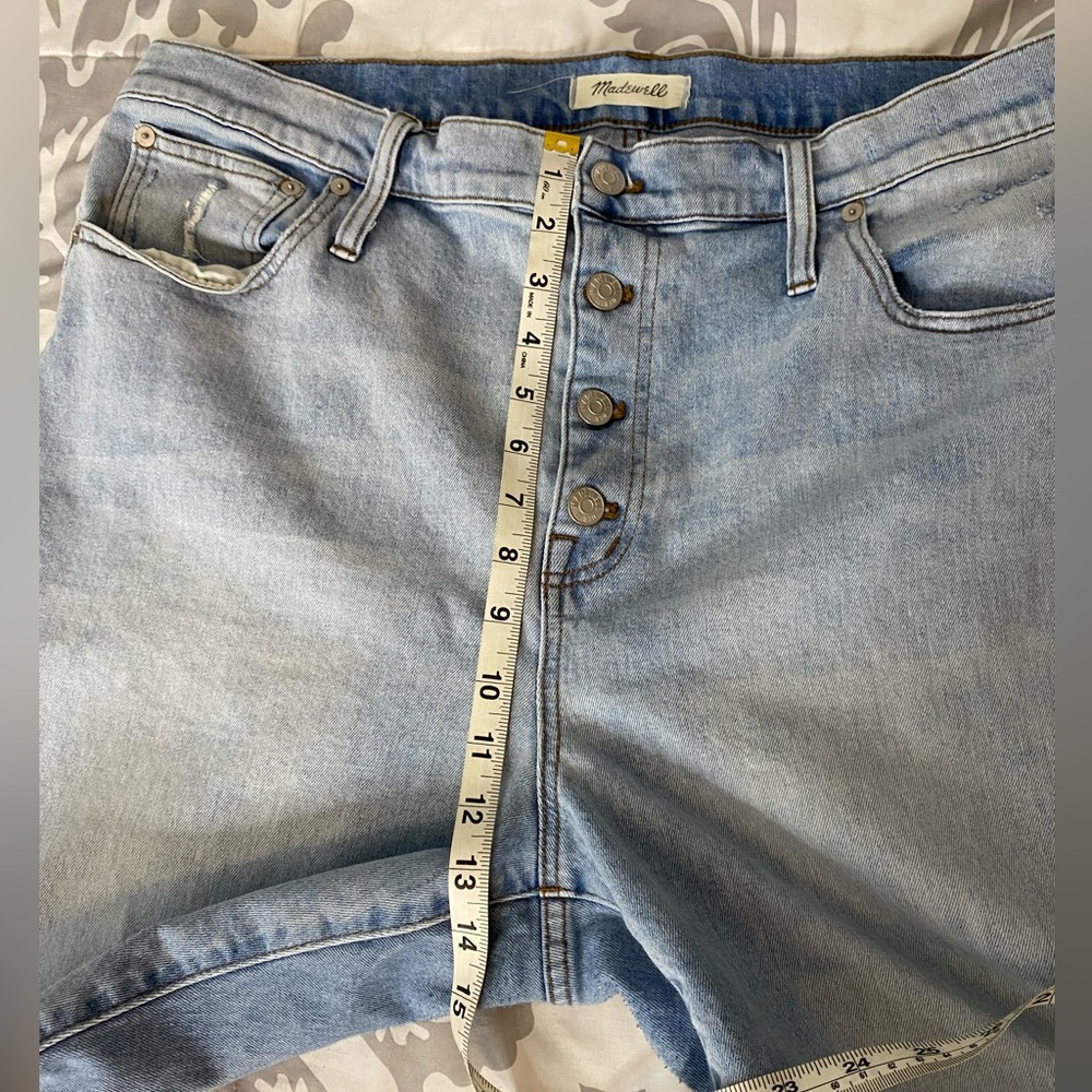 Madewell The High-Rise Slim Crop Boyjean Plus Size 34 - Picture 7 of 10